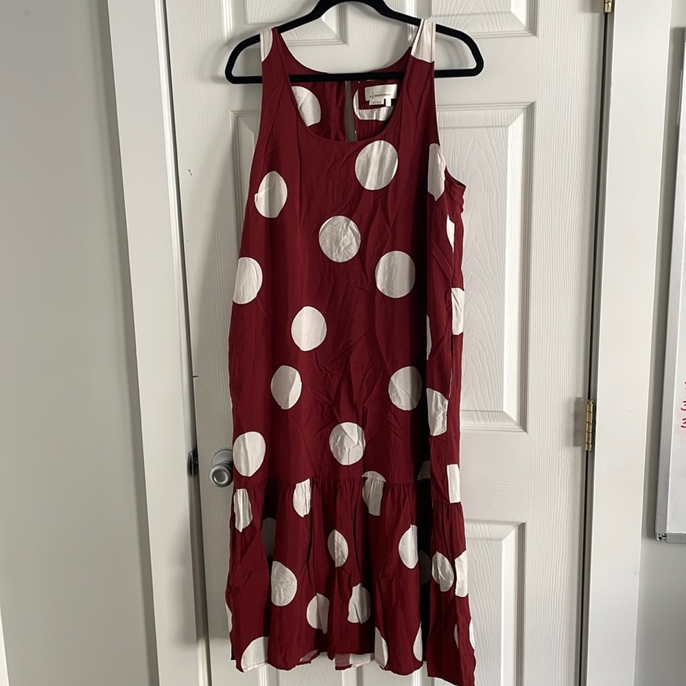 Anthropologie Polka Dot Dress